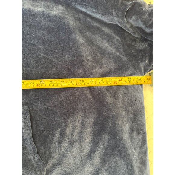 NFL Team Apparel New England Patriots Reversible Sherpa Hoodie Blue Pullover O/S - Picture 9 of 12